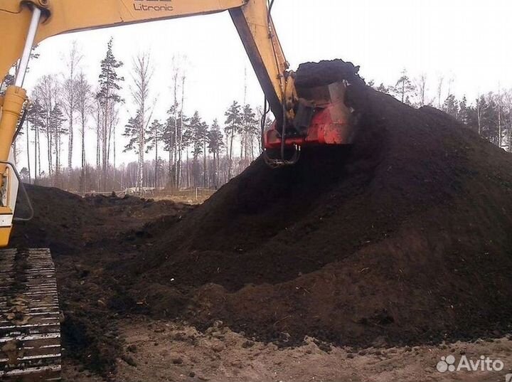 Грунт плодородный чернозем пойменная земля