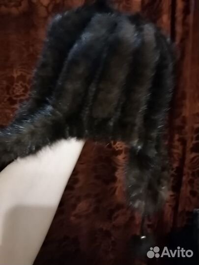 Шапка норковая новая женская