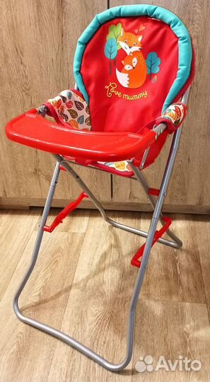 Стульчик для кормления Demi Star для куклы