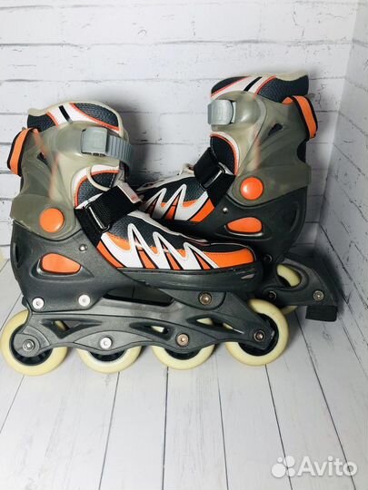 Ролики детские раздвижные 33-36