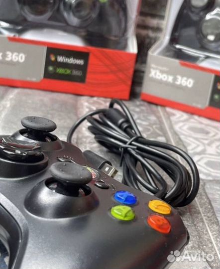 Геймпад xbox 360 проводной