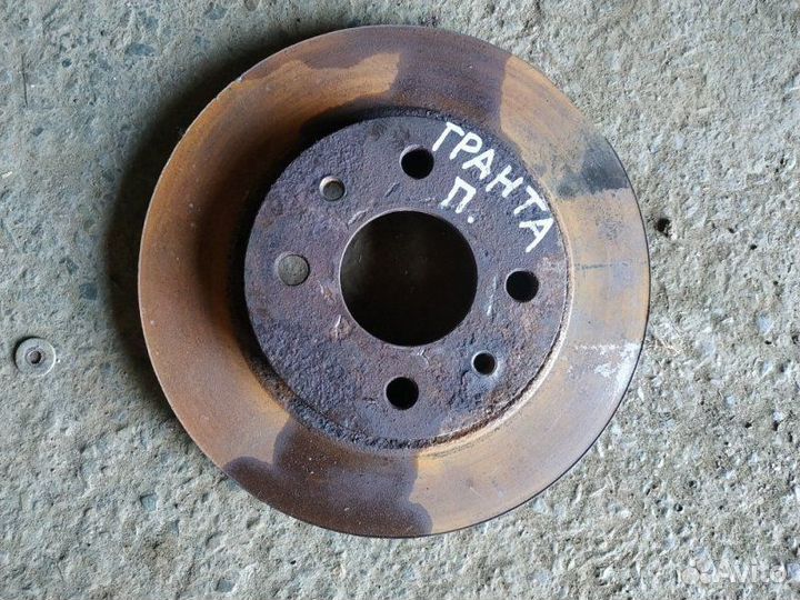 Тормозной диск Лада Гранта седан 11186(1.6L 87Л.С