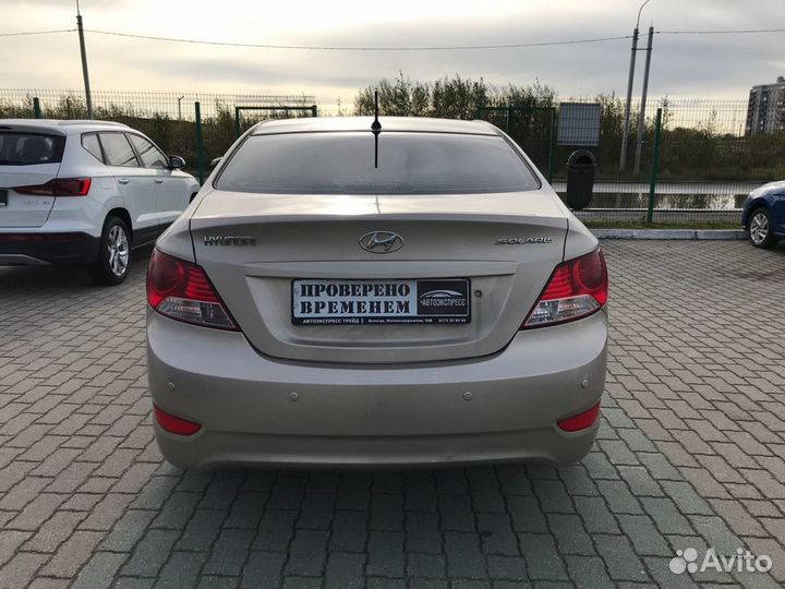 Hyundai Solaris 1.6 МТ, 2011, 109 000 км