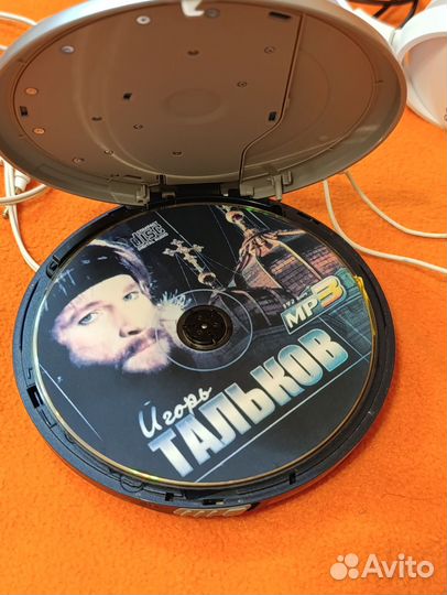 Cd mp3 плеер panasonicSL-SV 570, наушники sony