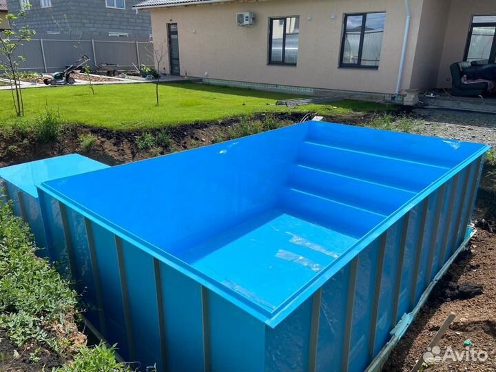 Бассейны и Ёмкости для воды Полипропилена пластика