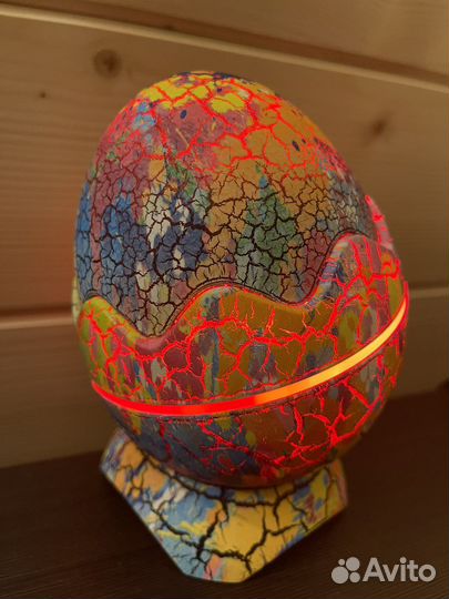 Яйцо дракона ночник-проектор-колонка