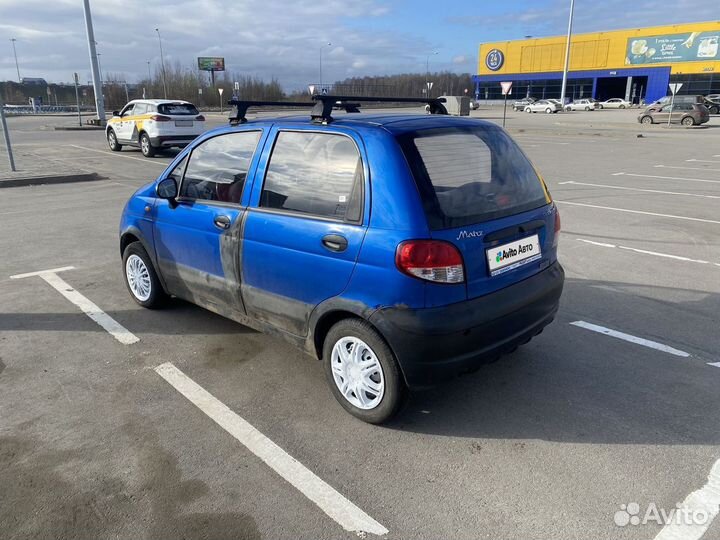 Daewoo Matiz 0.8 МТ, 2012, 102 100 км