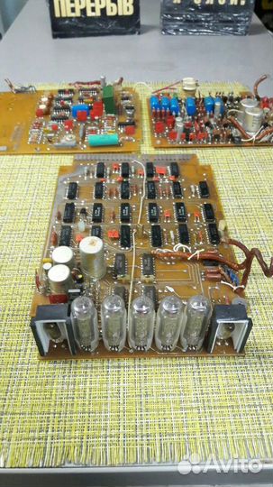 Ин-16 лампа индикатор, радиоплата, часы