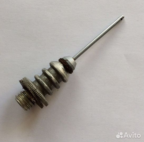 Велосипедный насос с иглами и шлангом 6 мм