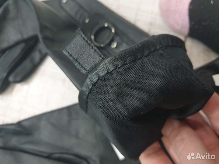 Перчатки кожаные размер 6,5