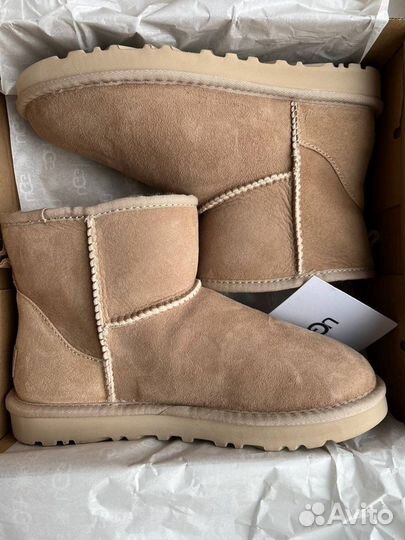 Угги Женские Ugg classic mini II sand