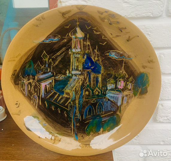 Настенная тарелка 