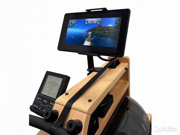 Гребной тренажер unixfit Wood Rower Light