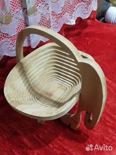 Фруктовница деревянная