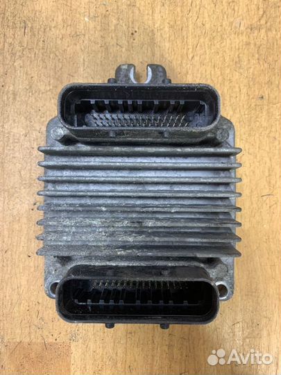 Блок управления двигателем Opel Astra G Z16XEP