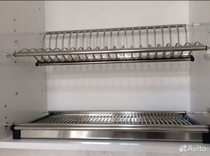 Сушилка для посуды в шкаф нержавейка