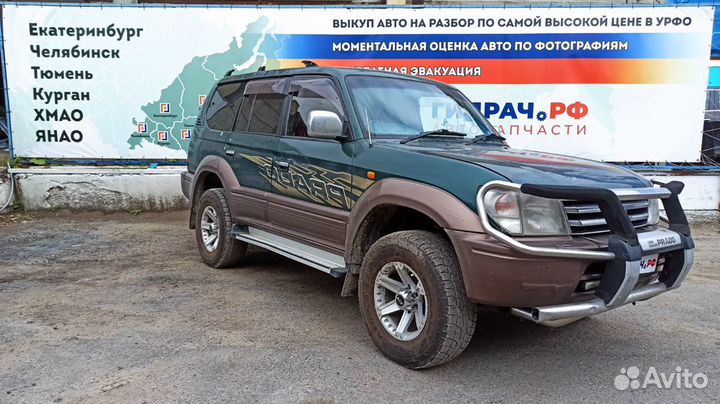 Стекло двери передней левой Toyota Land Cruiser Pr