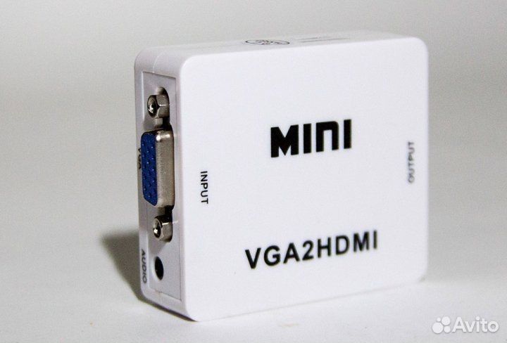 Переходник VGA на hdmi конвертер для пк, ноутбука