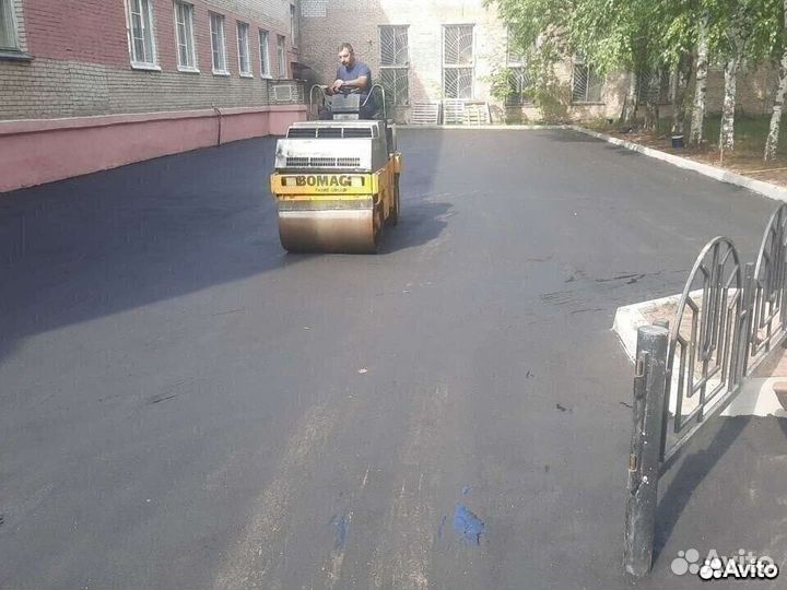 Асфальтирование дорог укладка асфальта ремонт