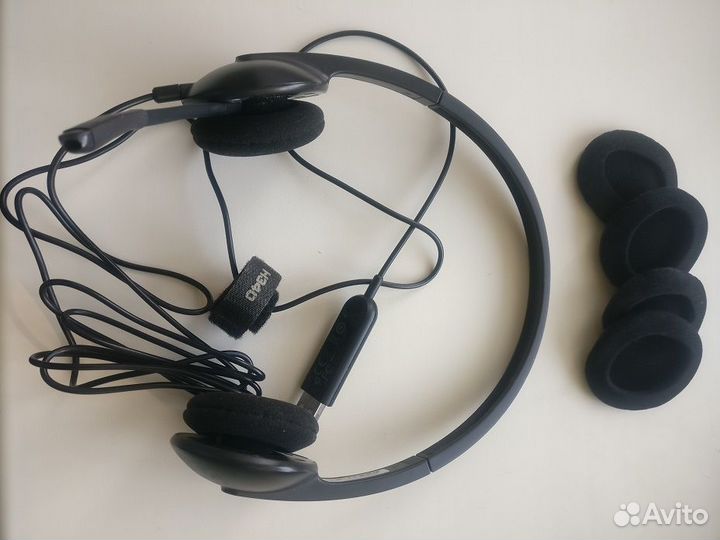 Проводные USB-наушники с микрофоном