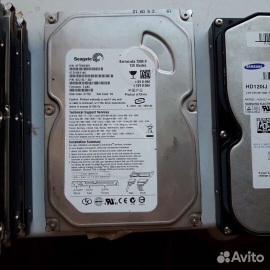 Жесткий диск hdd SATA