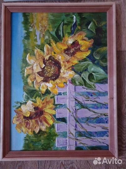 Картина маслом на холсте
