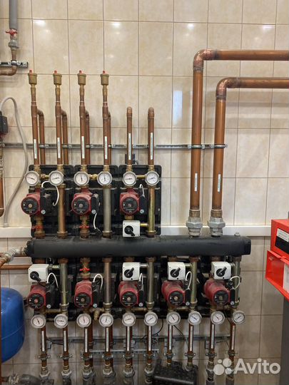 Наладка систем отопления, Промывка систем отоплени