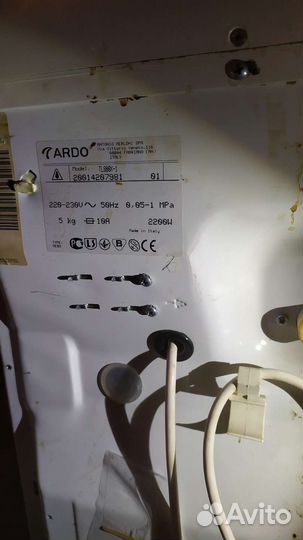 Стиральная машина на запчасти