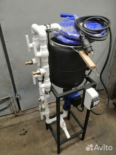 Аппарат для промывки радиатора печки