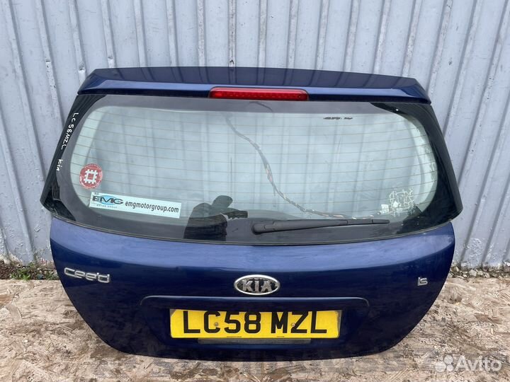 Kia ceed хэтчбек крышка багажника