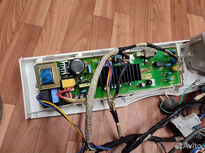 Панель управления стиральной машины lg