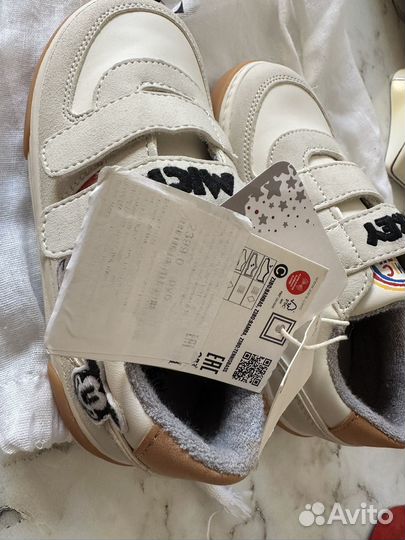 Кеды новые кроссовки микки маус zara 27 размер