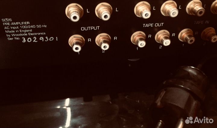 Redford sc 26. Ламповый предусилитель