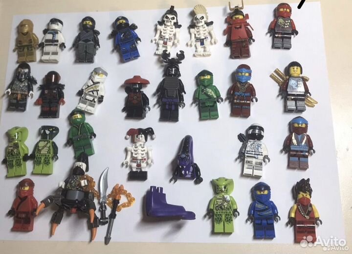 Lego Ninjago минифигурки Кай