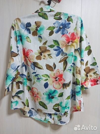 Блузка хлопок размер 52-54