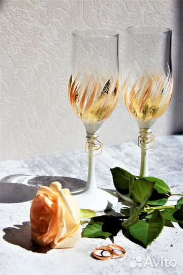 Фужеры свадебные