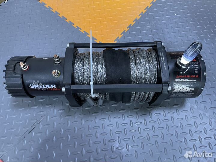 Лебедка электрическая 12V spider 12000lbs/5443 к