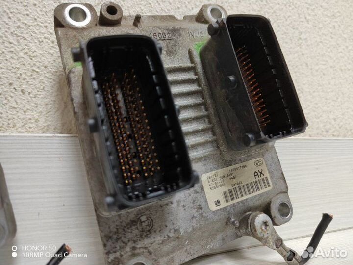 Блок управления двигателем Z12XEP Opel Corsa D