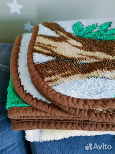 Плед детский тёплый подарок игрушка