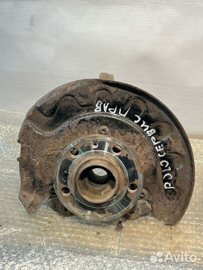 Передний кулак Volkswagen Polo 5 rus