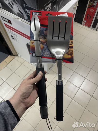 Набор Weber (щипцы и лопатка)