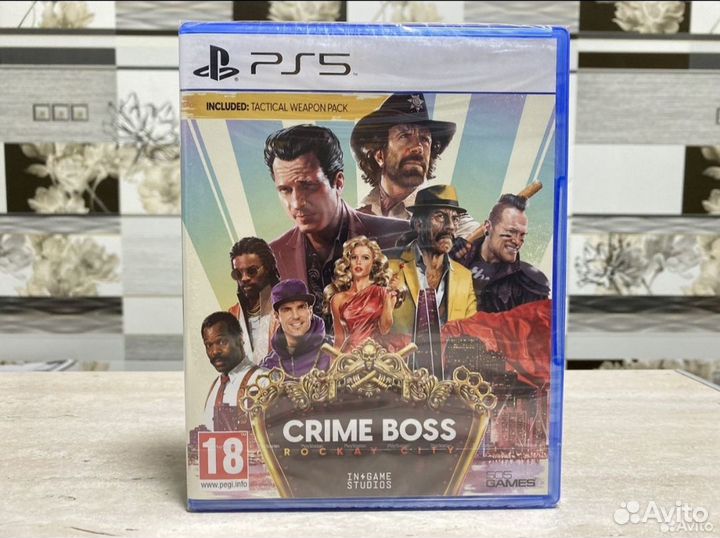 Crime Boss: Rockay City PS5 новый диск