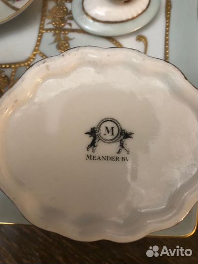 Сервиз шоколадно- кофейный MeanderBV