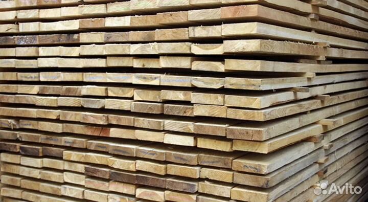 Доска обрезная из лиственницы