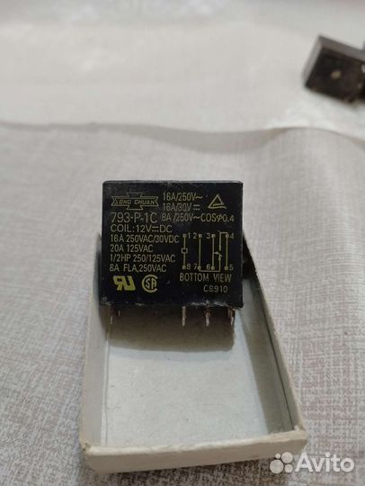 Реле с катушкой 12 v