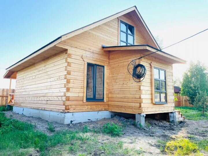 Дом 140 м² на участке 6 сот.