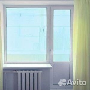 Балконный блок с дверью