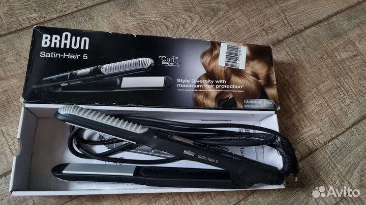 Стайлер для волос,Электрощипцы Braun ST 550
