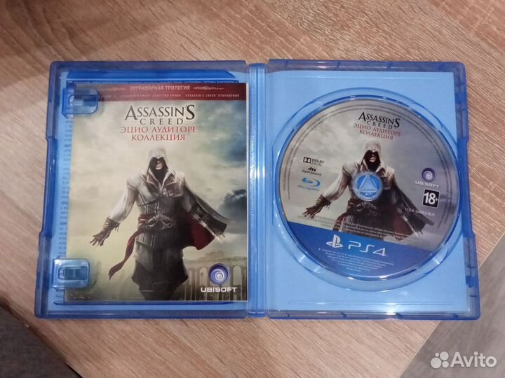 Assassins creed Эцио Аудиторе коллекция ps4
