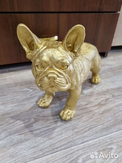 Мопс Бульдог статуетка